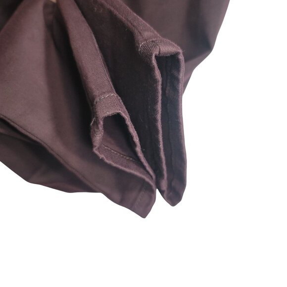 Ava & Viv Skinny Jeans Purple Wine Size 16W Zip Flat Front Hi Rise Power Stretch - Picture 4 of 7